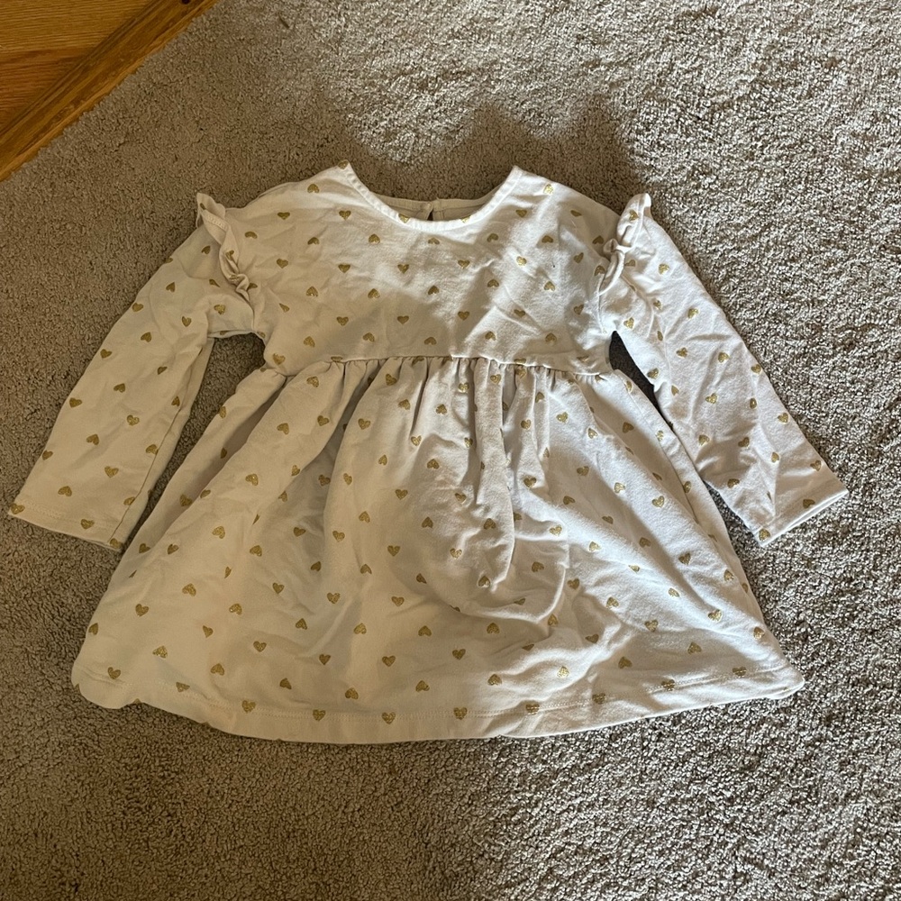 24month heart dress